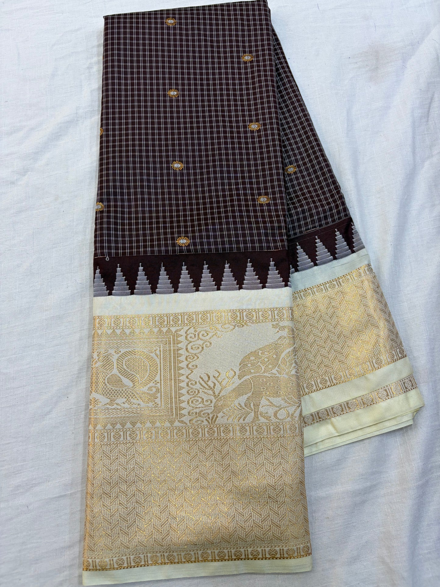 Semi gadwal saree
