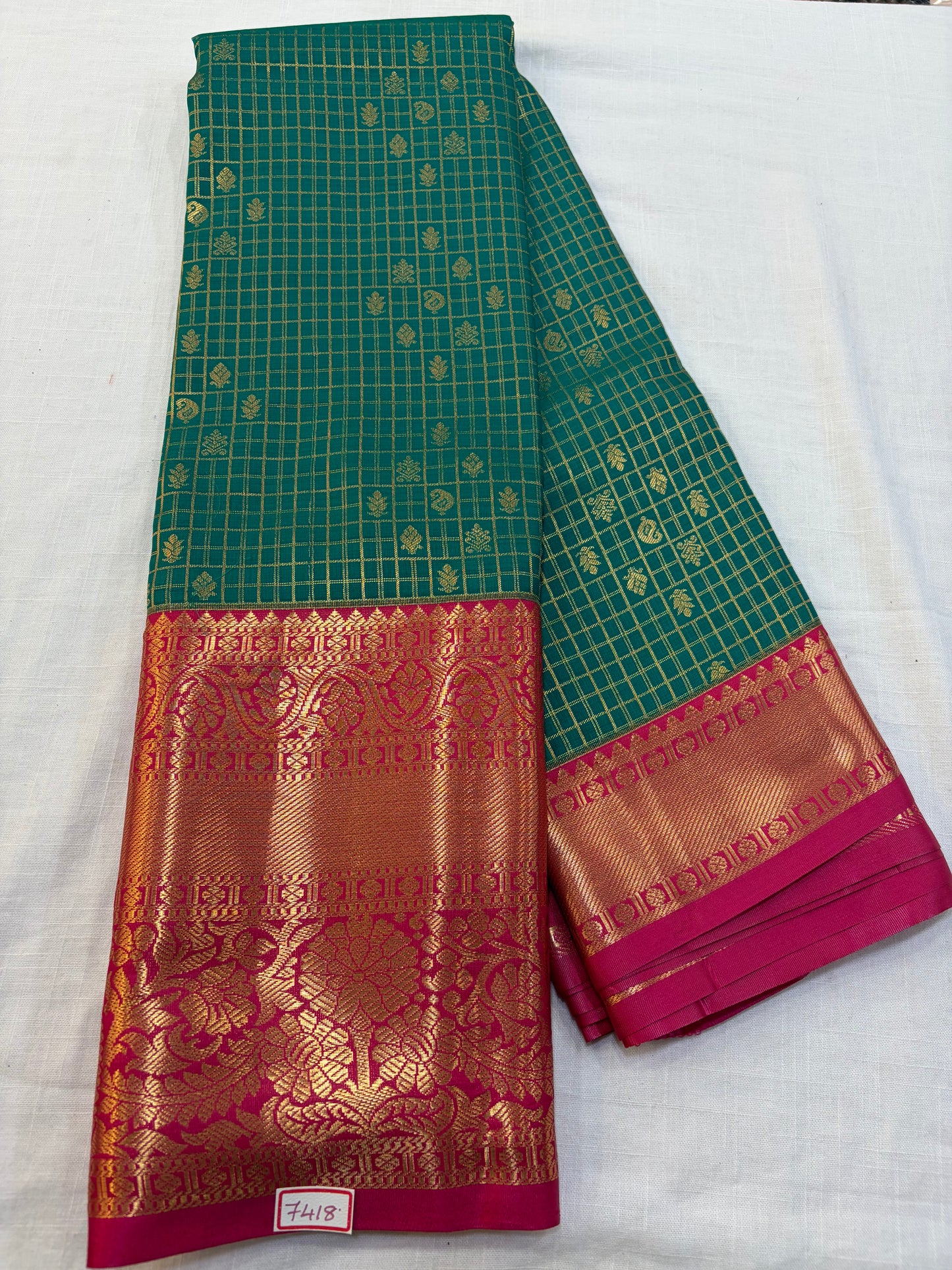 Semi Kanchi Pattu Sarees