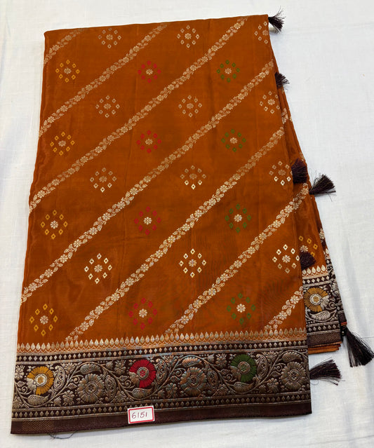 Viscose Bandhini  print