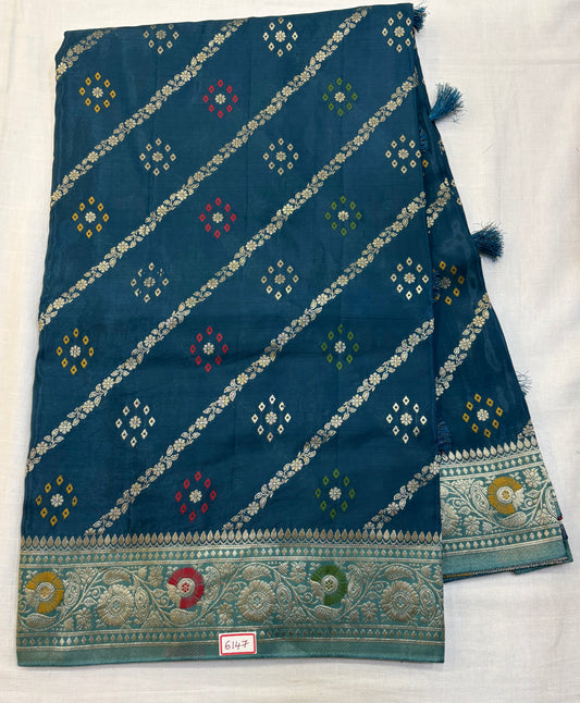 Viscose Bandhini  print