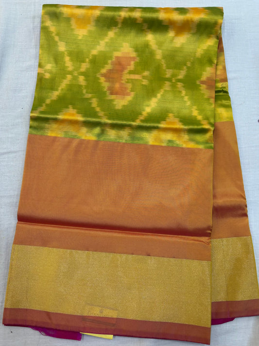 Pochampally ikkat Weaving sarees