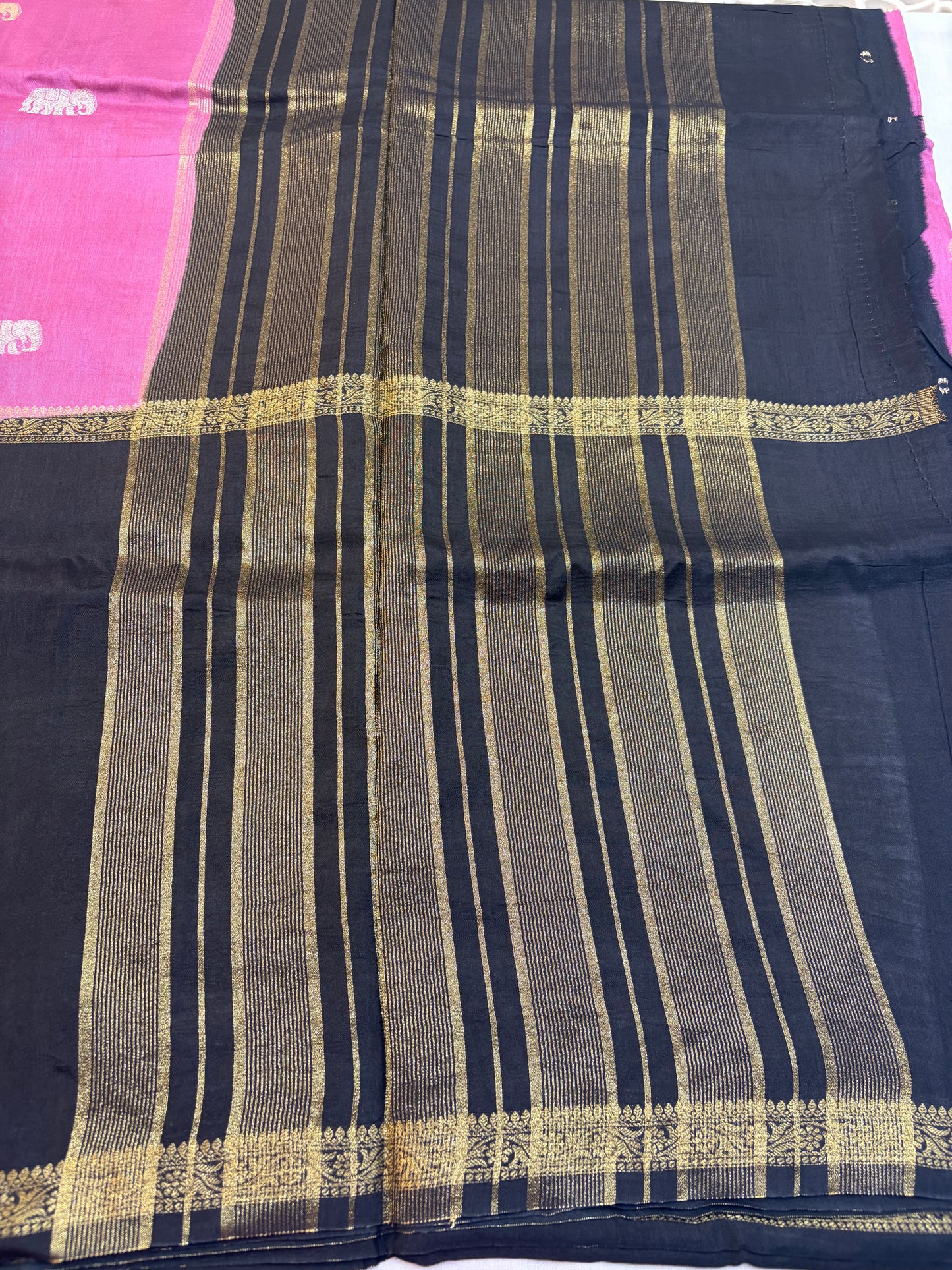 Russian Crepe saree