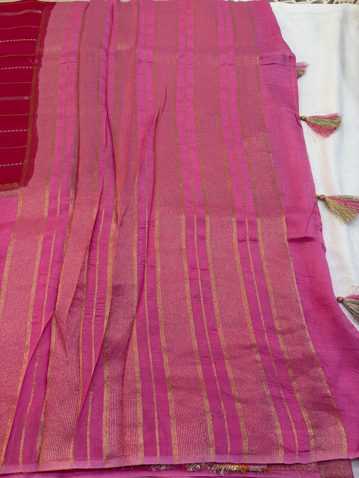 Russian Crepe saree