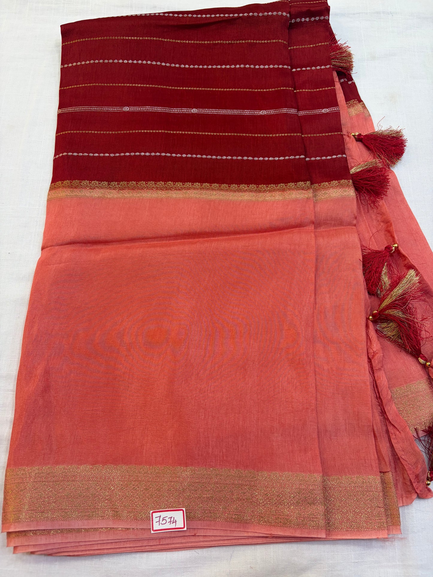 Russian Crepe saree