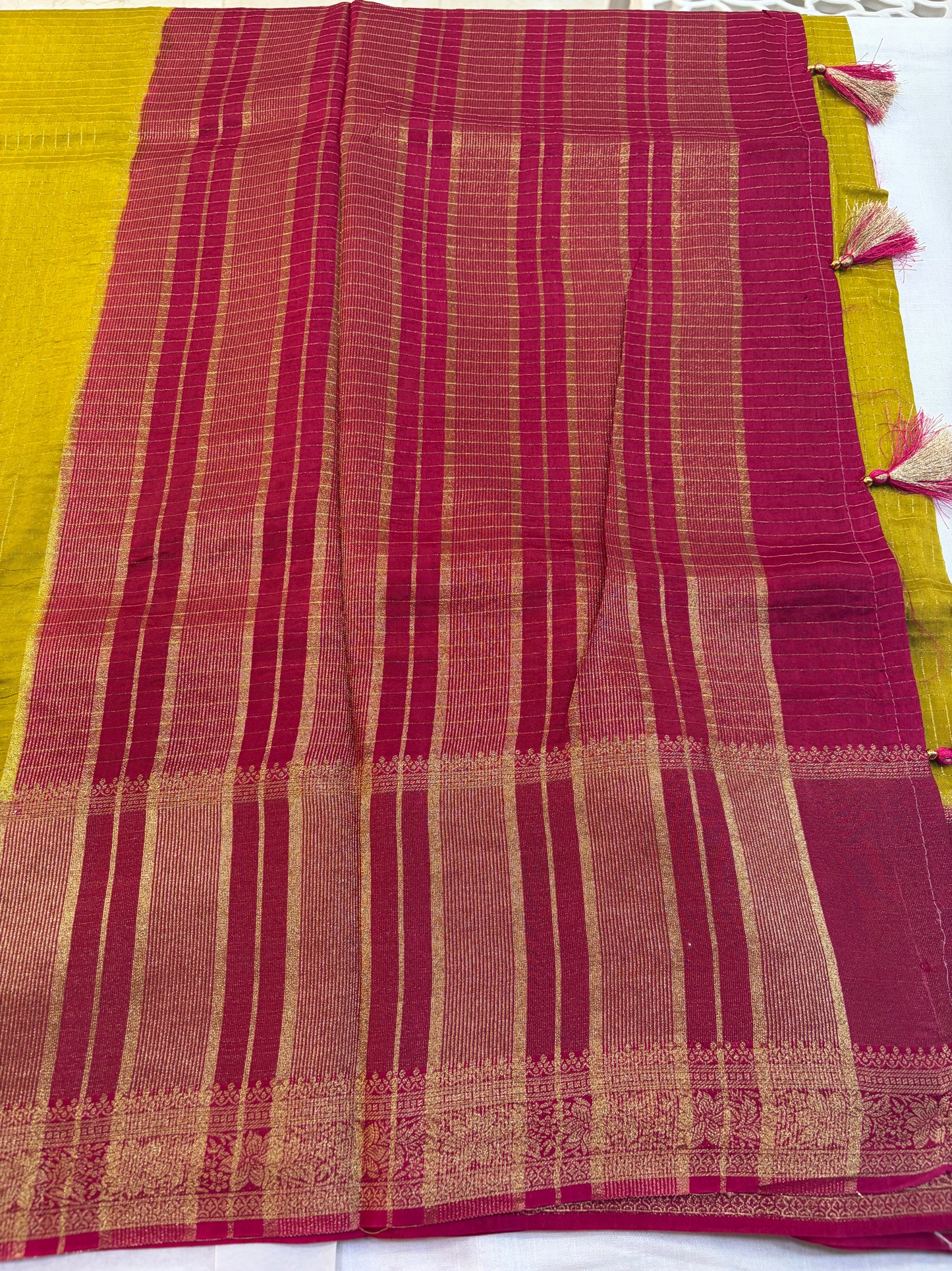 Russian Crepe saree