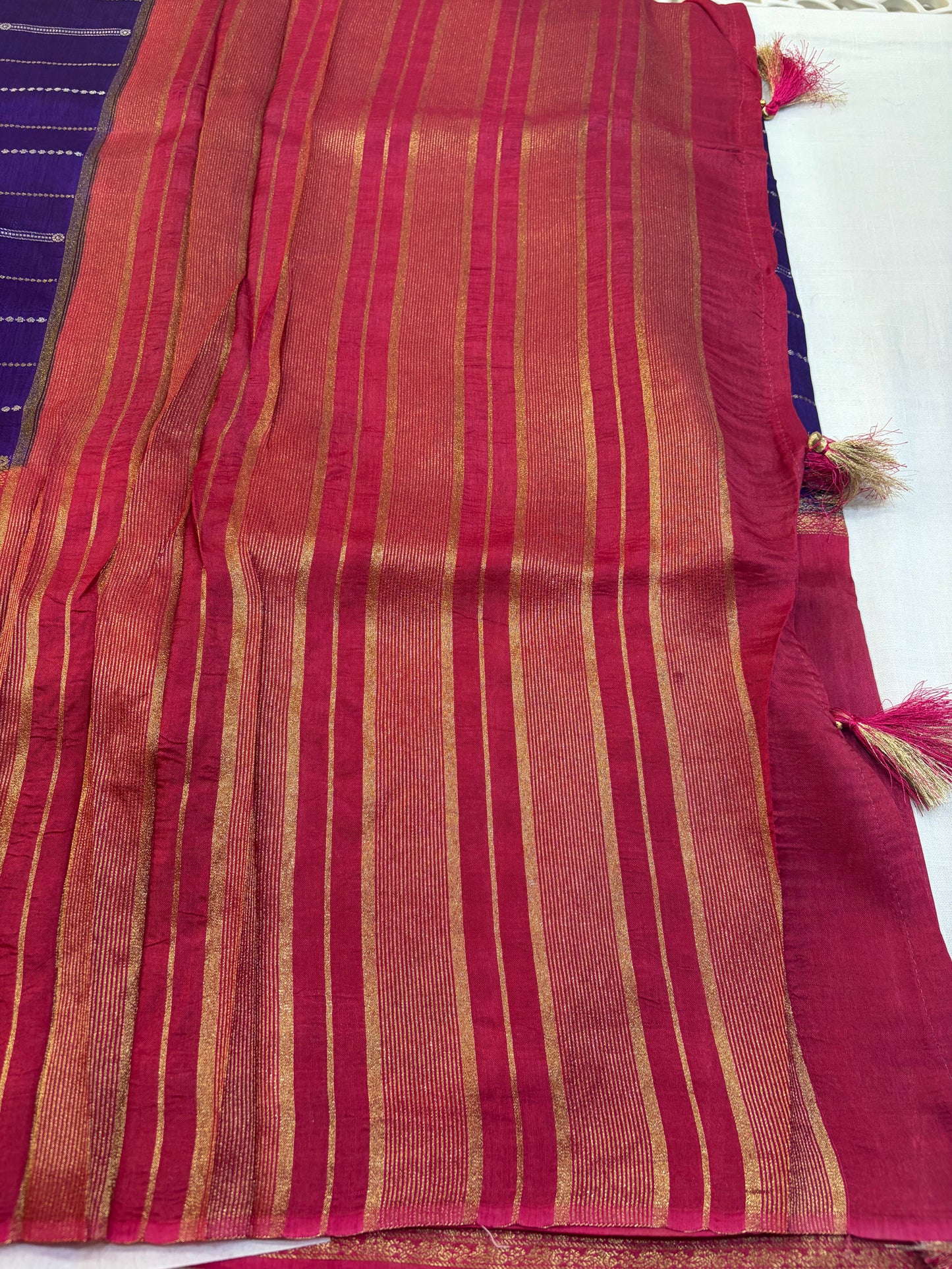 Russian Crepe saree
