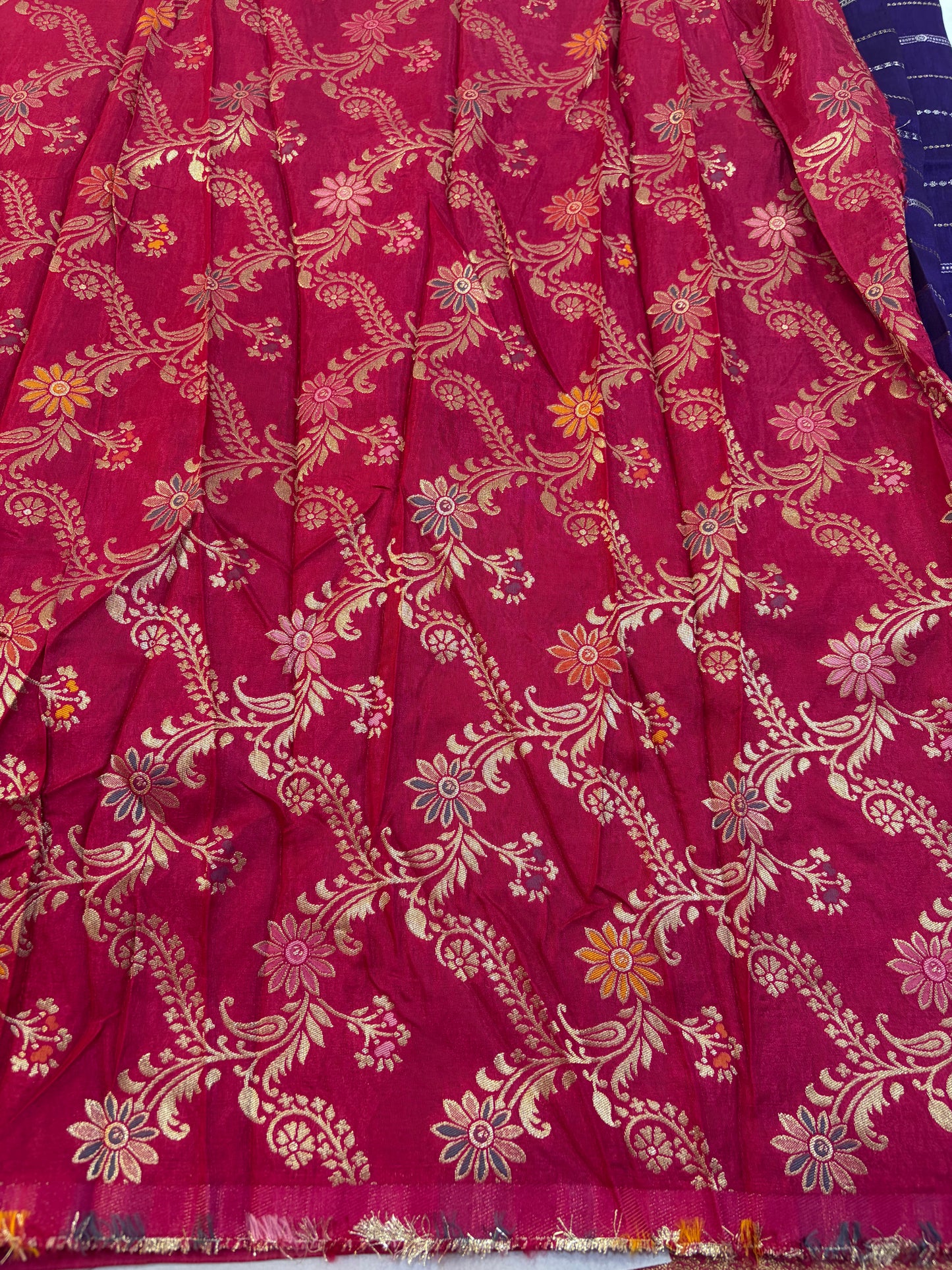 Russian Crepe saree