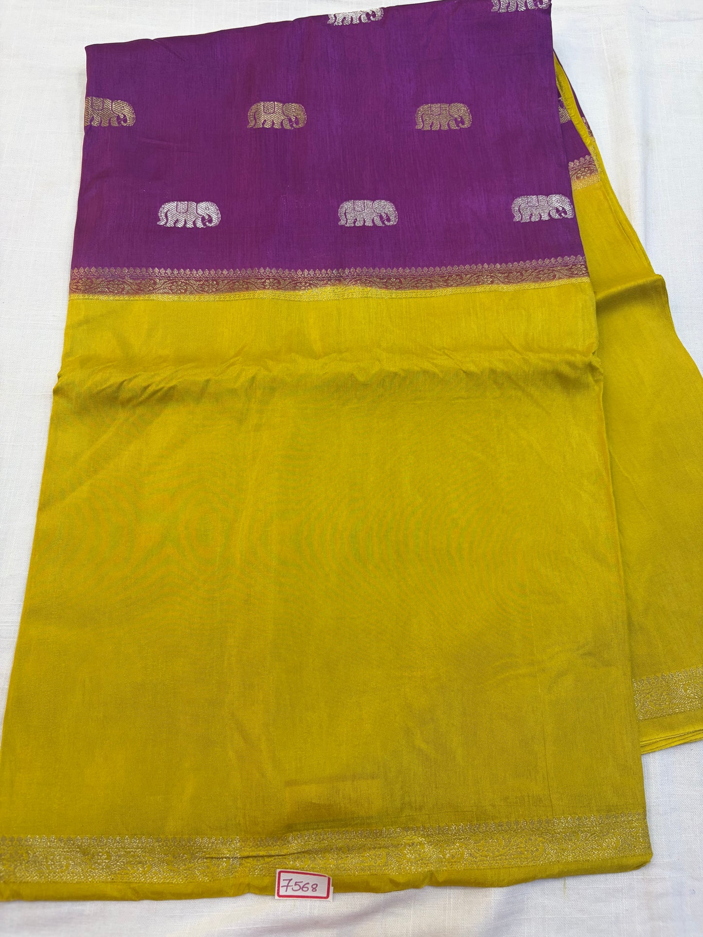 Russian Crepe saree