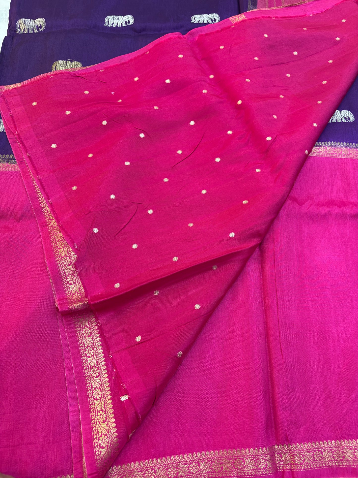 Russian Crepe saree
