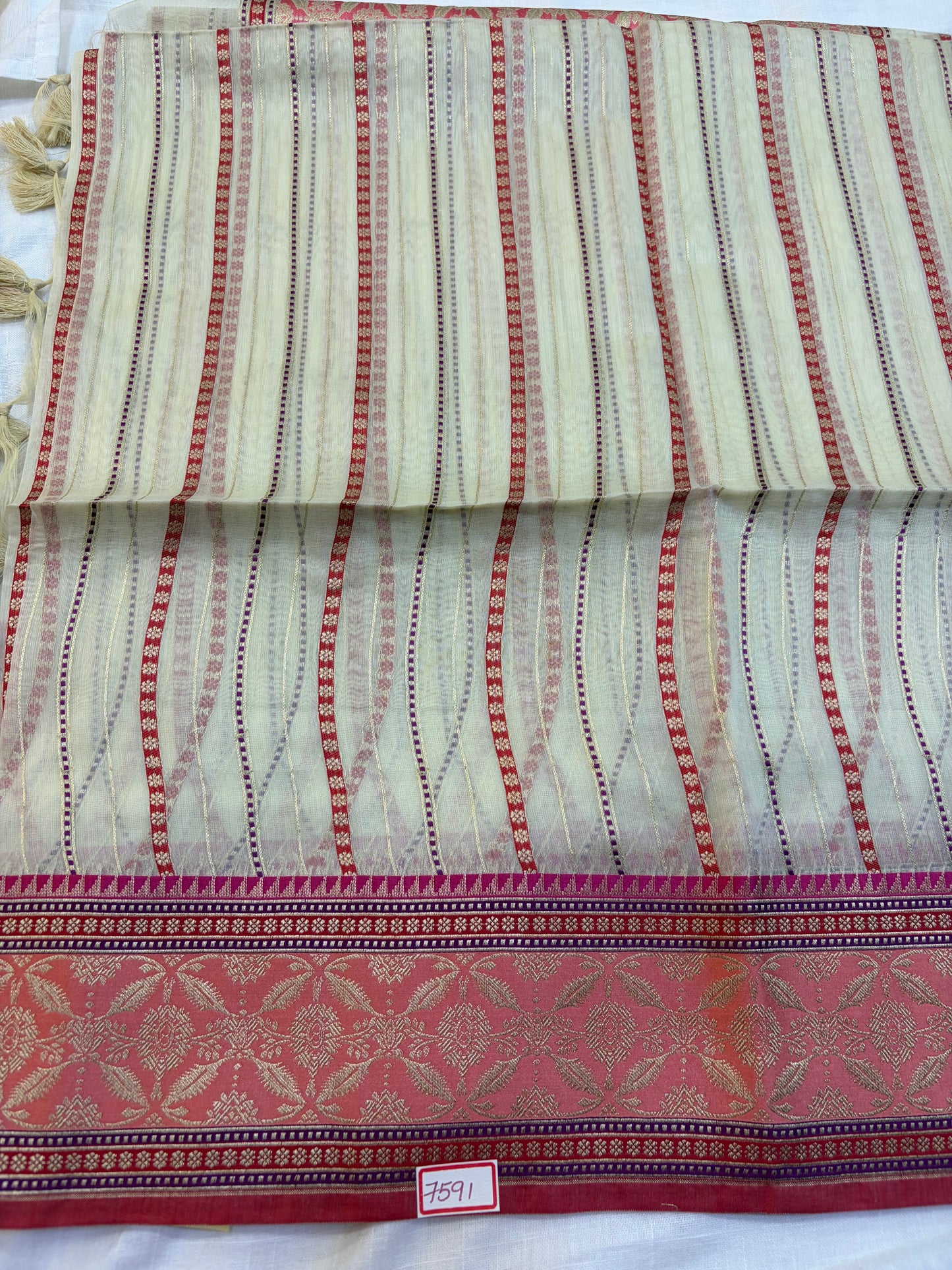 Kora Saree