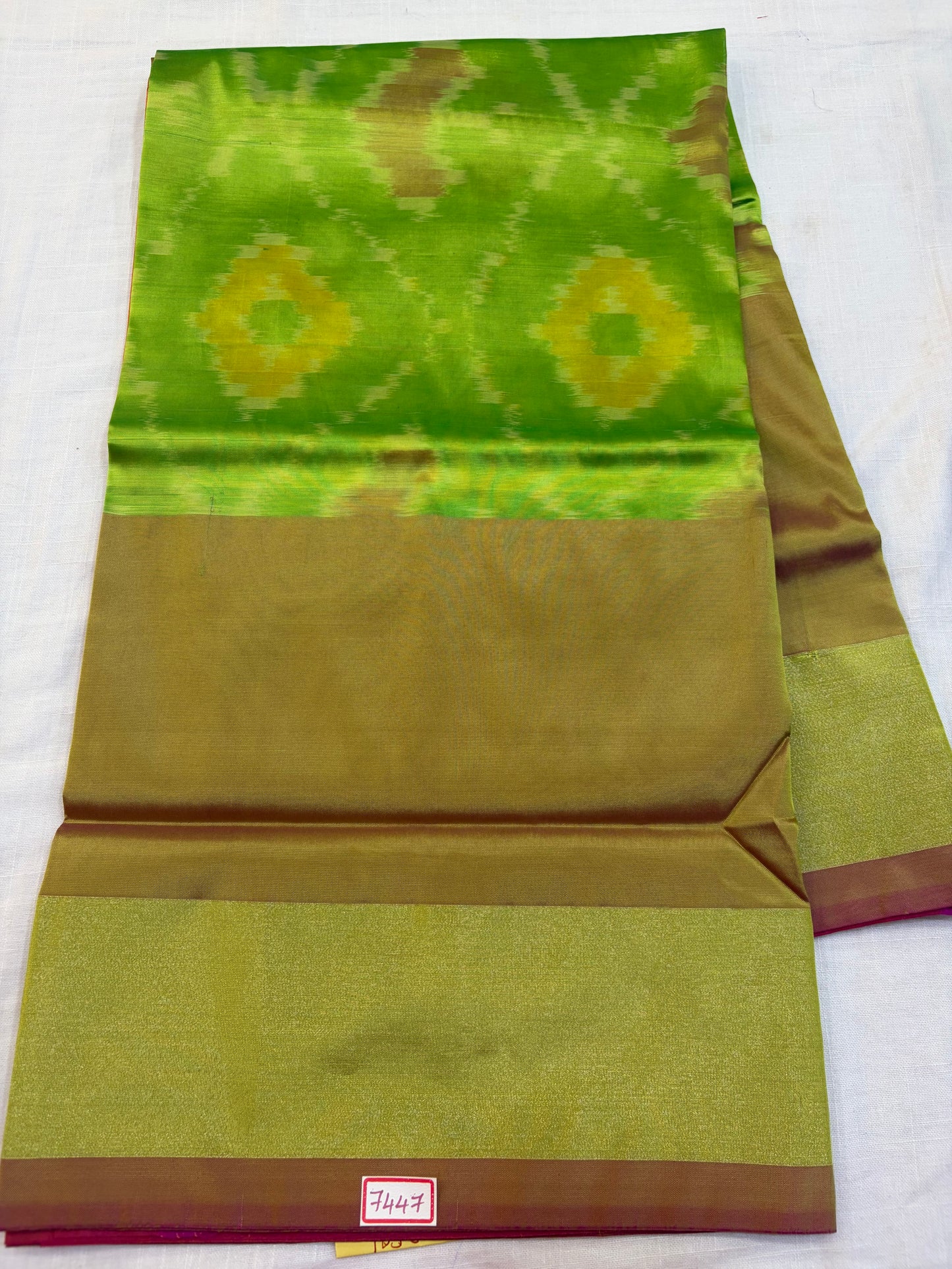 Pochampally ikkat Weaving sarees