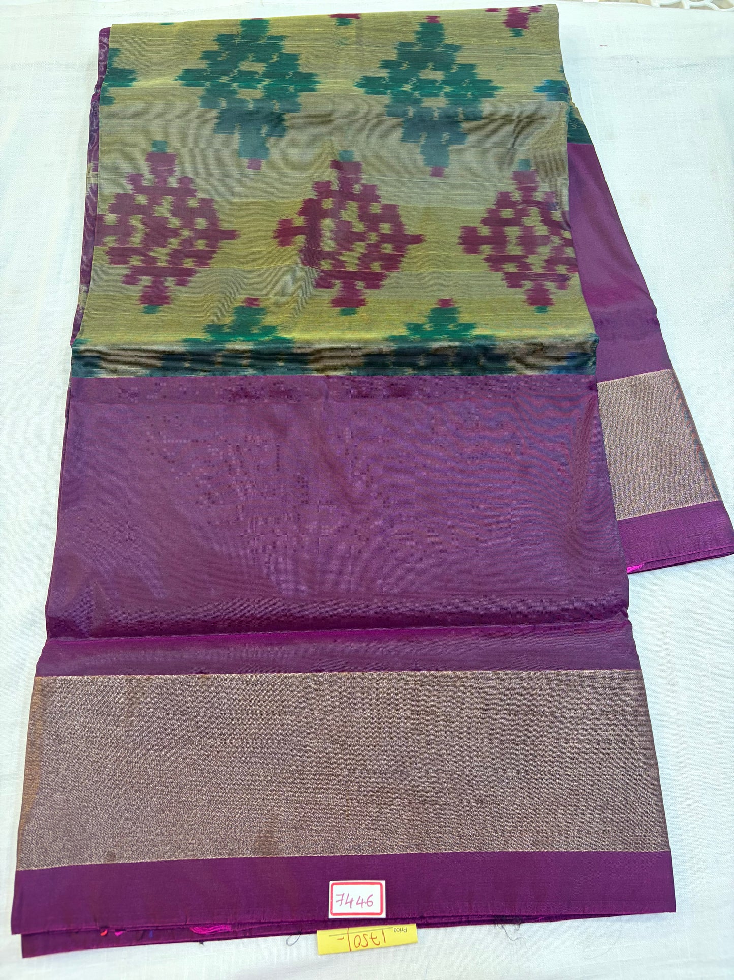 Pochampally ikkat Weaving sarees