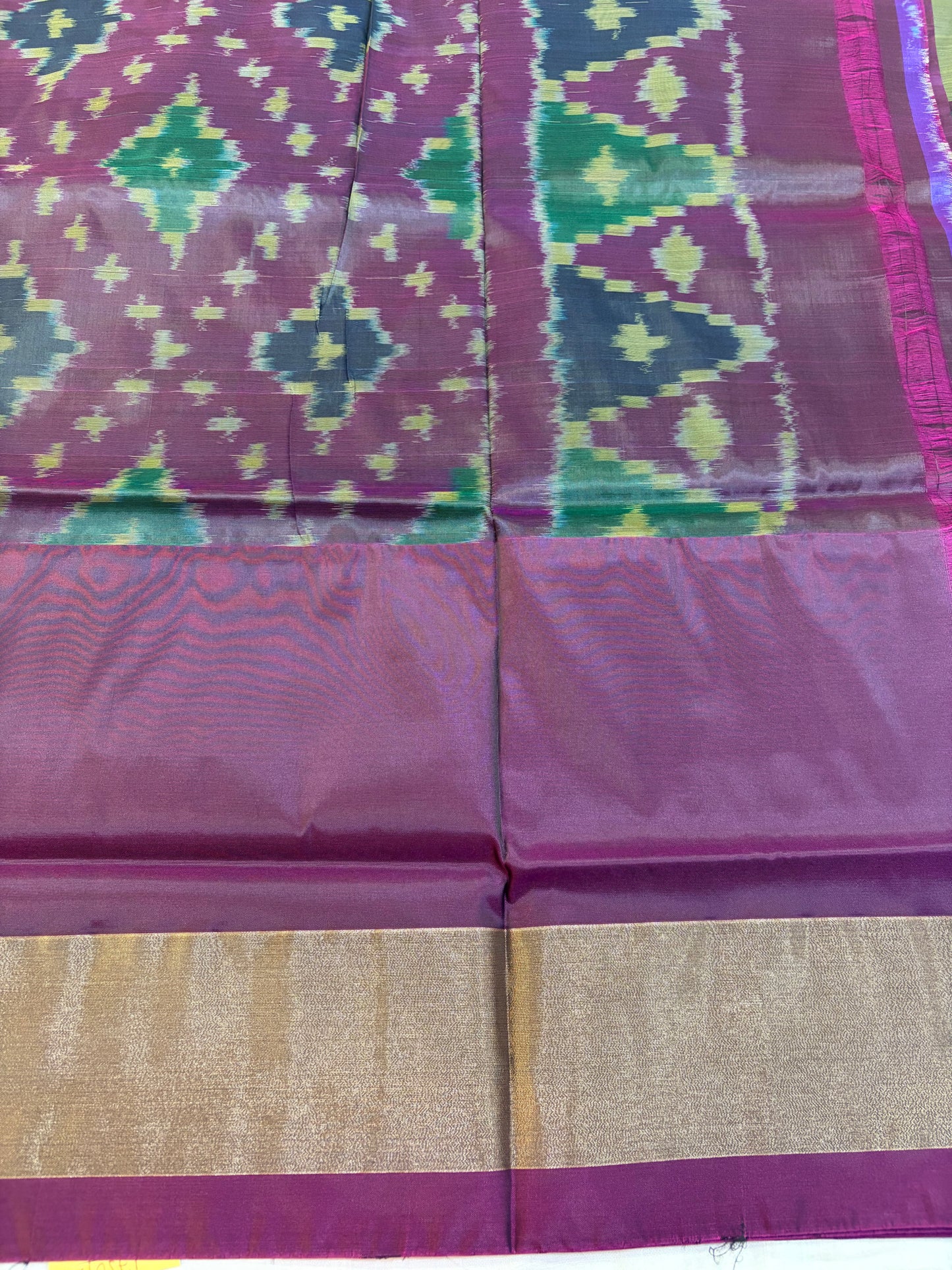 Pochampally ikkat Weaving sarees