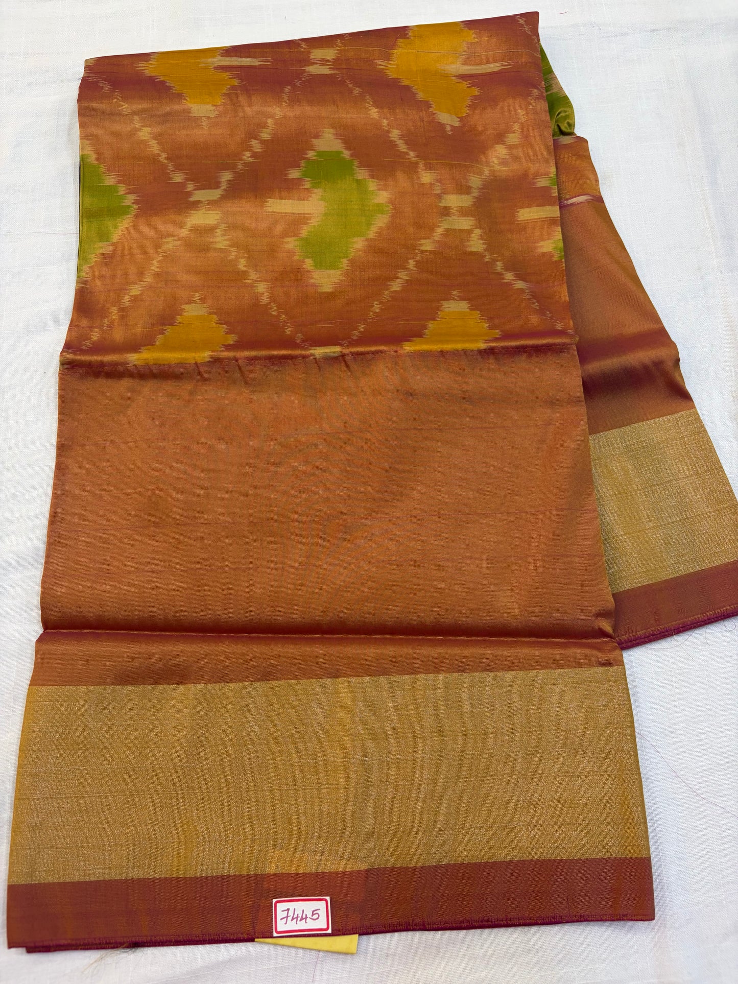 Pochampally ikkat Weaving sarees