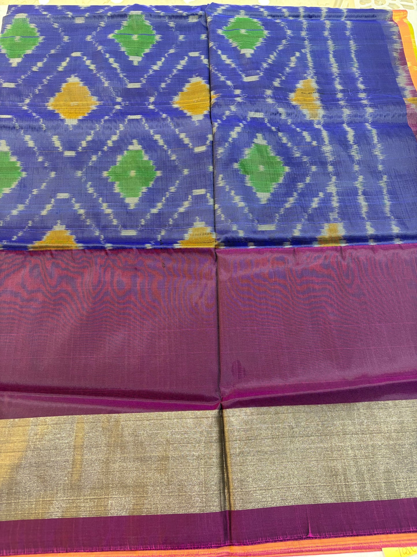 Pochampally ikkat Weaving sarees