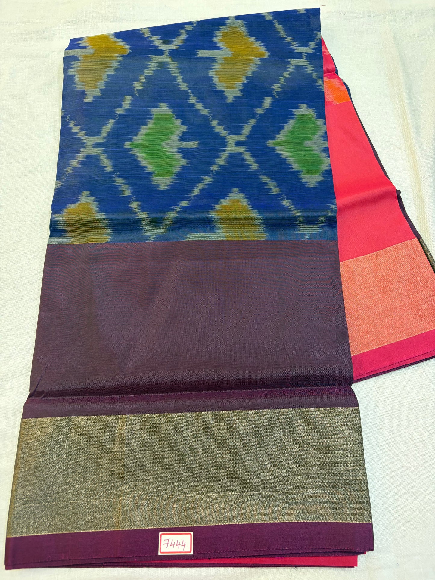 Pochampally ikkat Weaving sarees