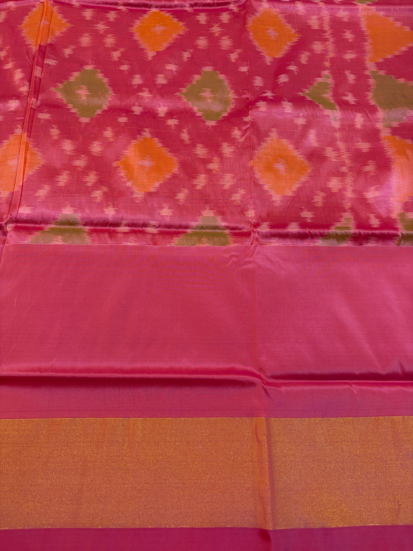 Pochampally ikkat Weaving sarees