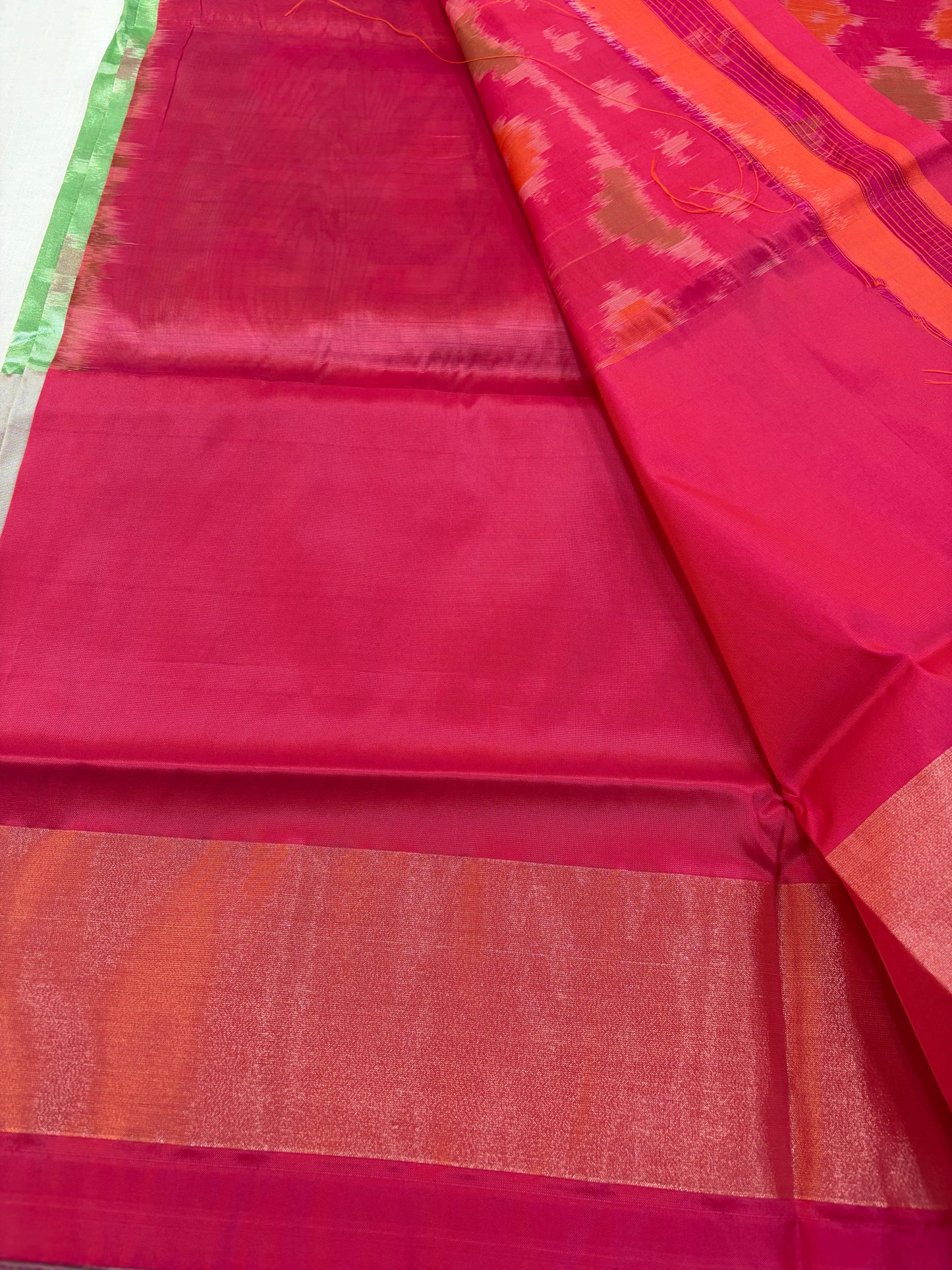 Pochampally ikkat Weaving sarees