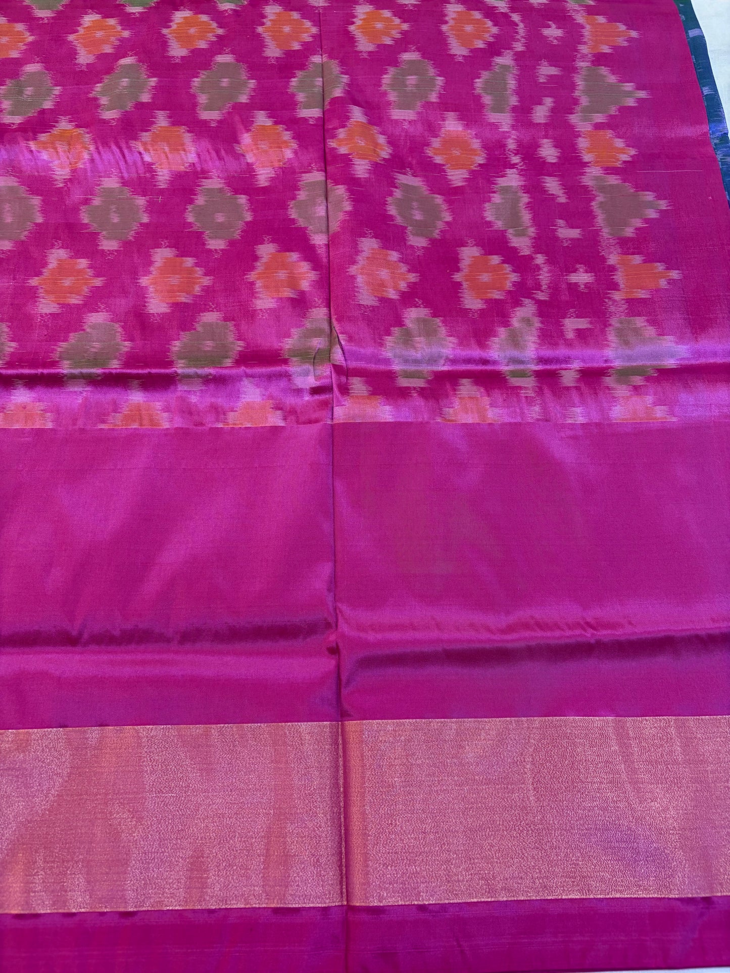 Pochampally ikkat Weaving sarees