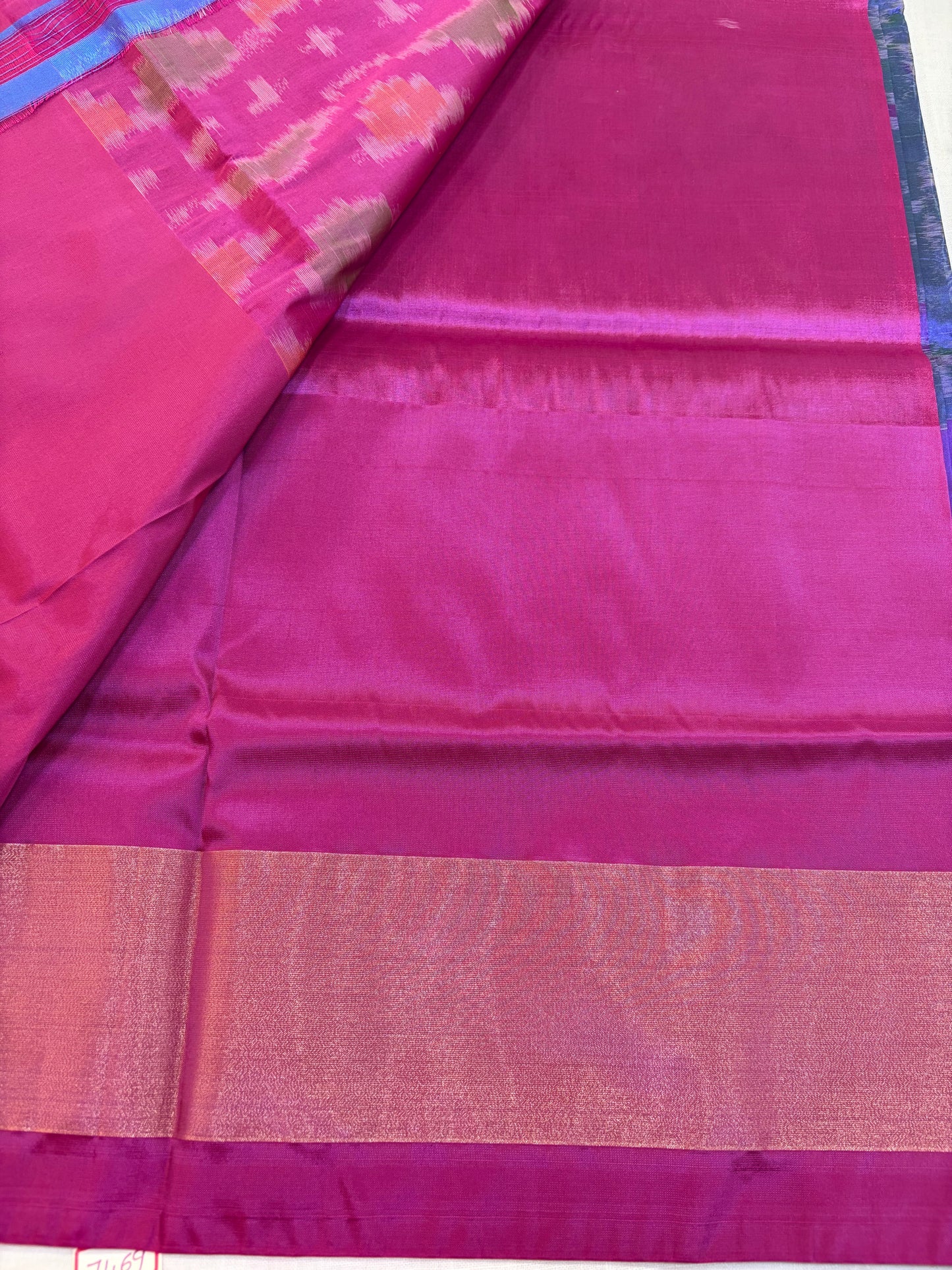 Pochampally ikkat Weaving sarees