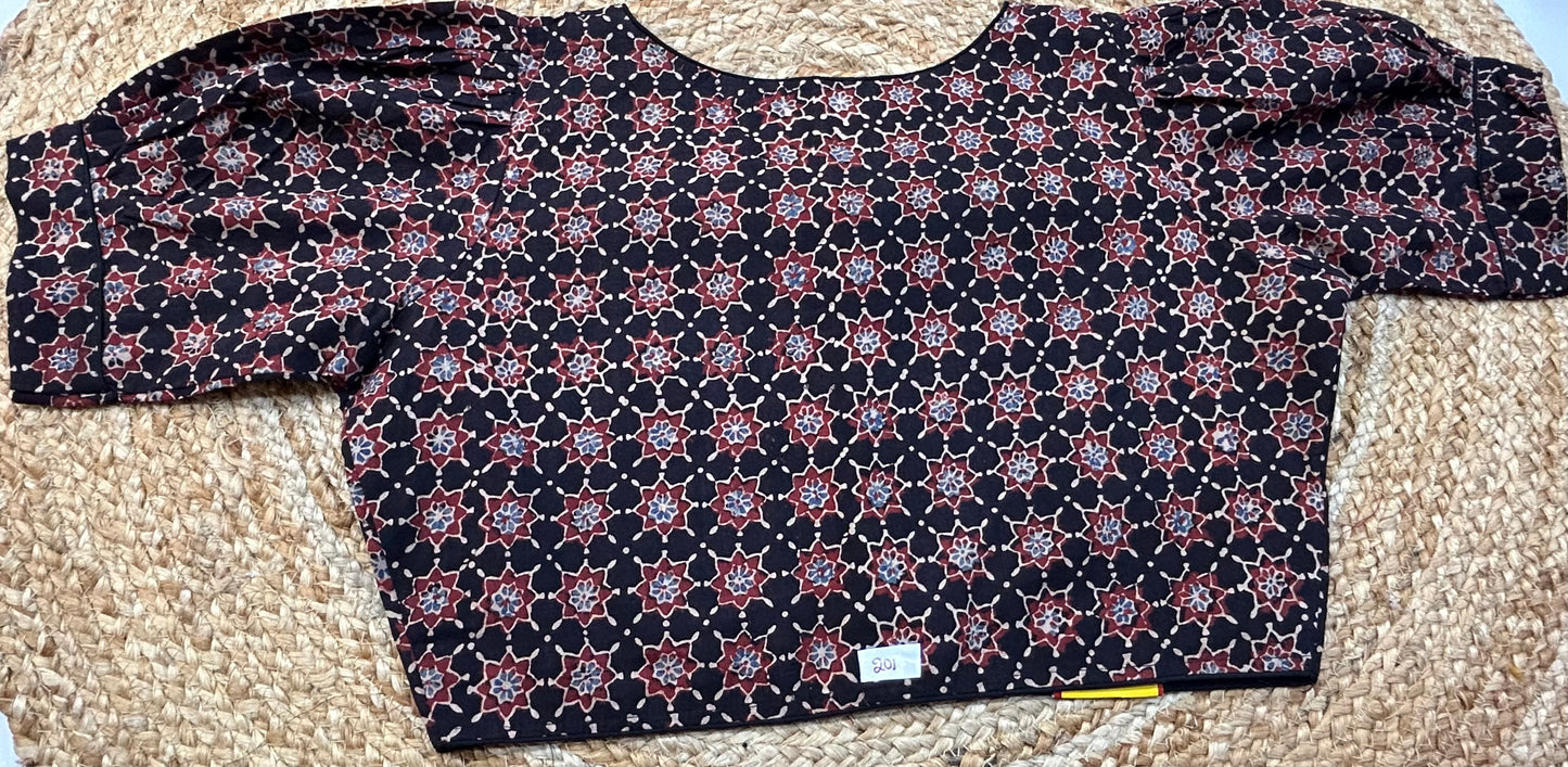 Fancy ReadyMade High Neck Blouse