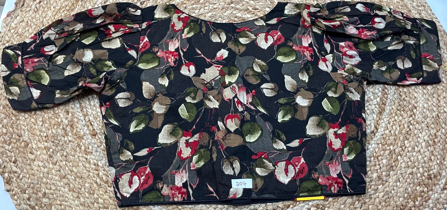 Fancy ReadyMade High Neck Blouse