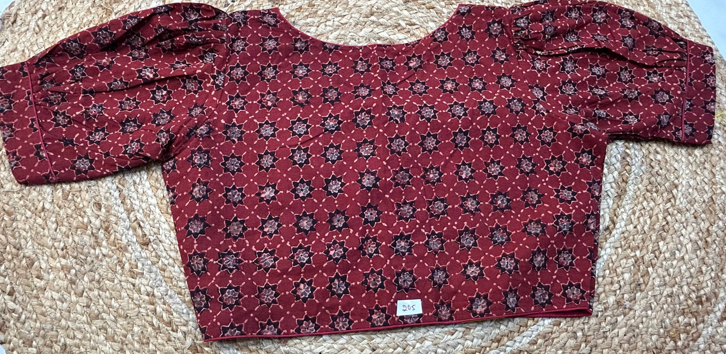 Fancy ReadyMade High Neck Blouse