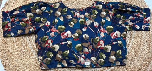 Fancy ReadyMade High Neck Blouse