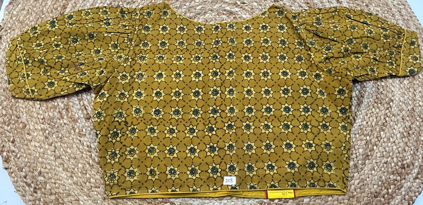 Fancy ReadyMade High Neck Blouse