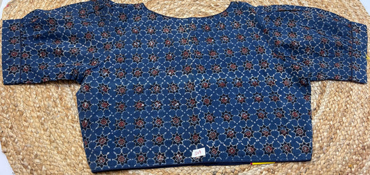 Fancy ReadyMade High Neck Blouse