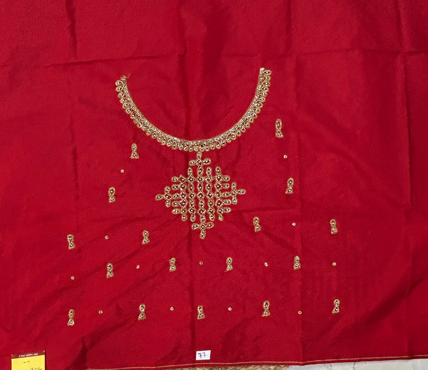Bridal Kolam Design Maggam work Blouse