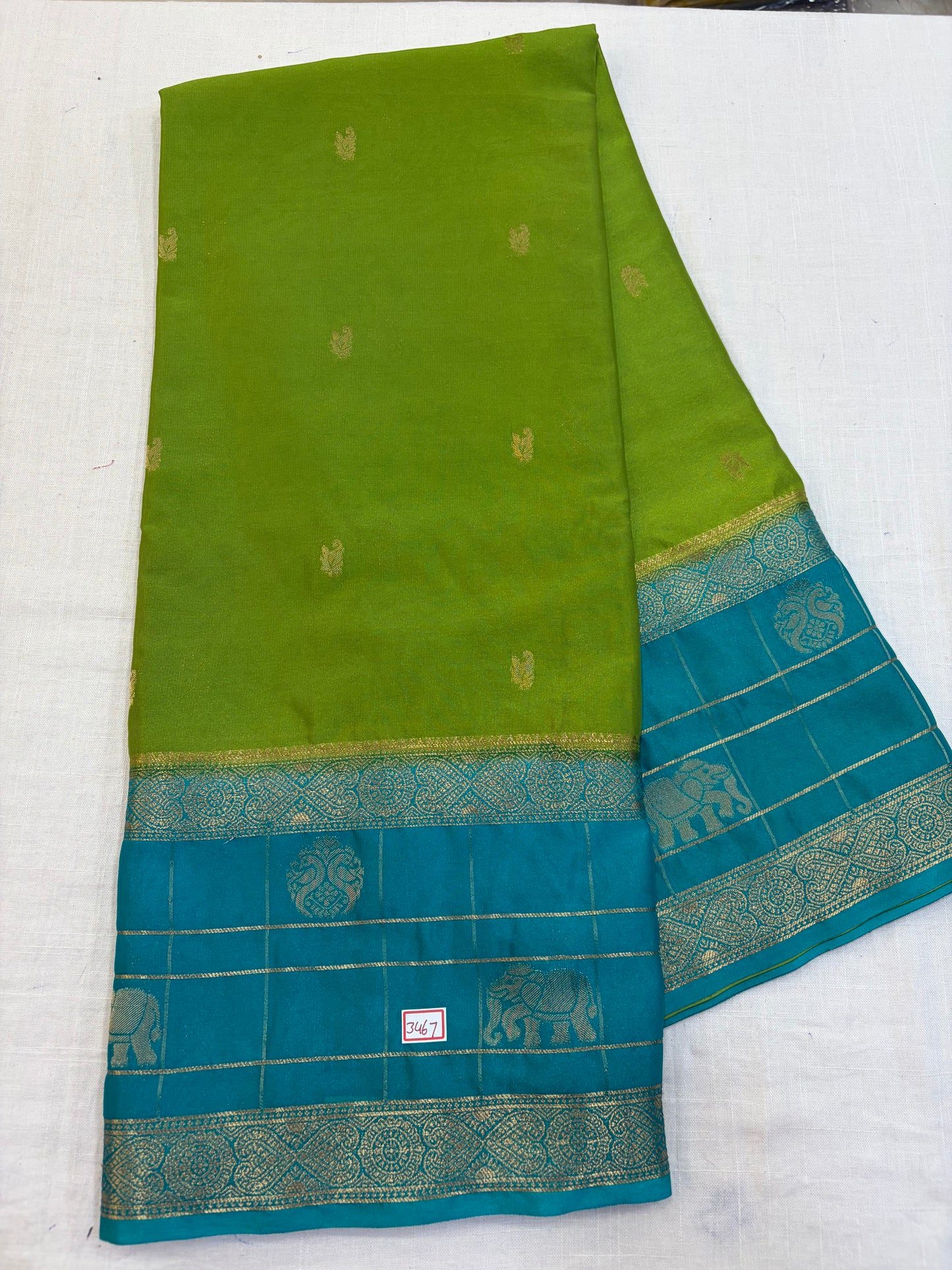 Mysore Crepe Gap borders Rich Pallu