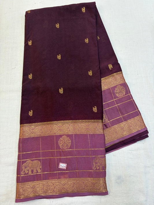 Mysore Crepe Gap borders Rich Pallu