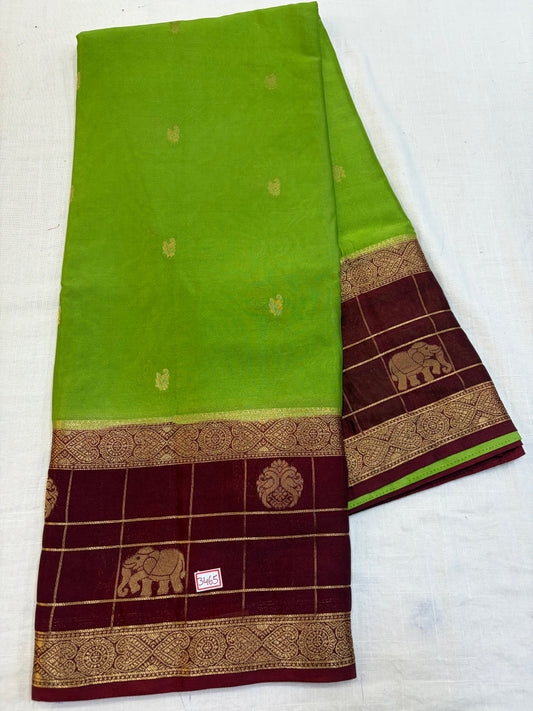 Mysore Crepe Gap borders Rich Pallu
