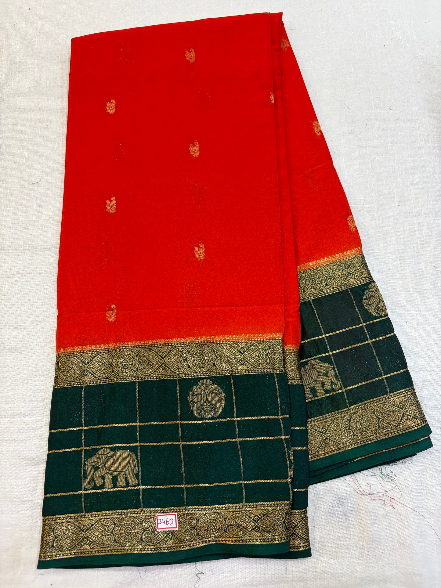 Mysore Crepe Gap borders Rich Pallu
