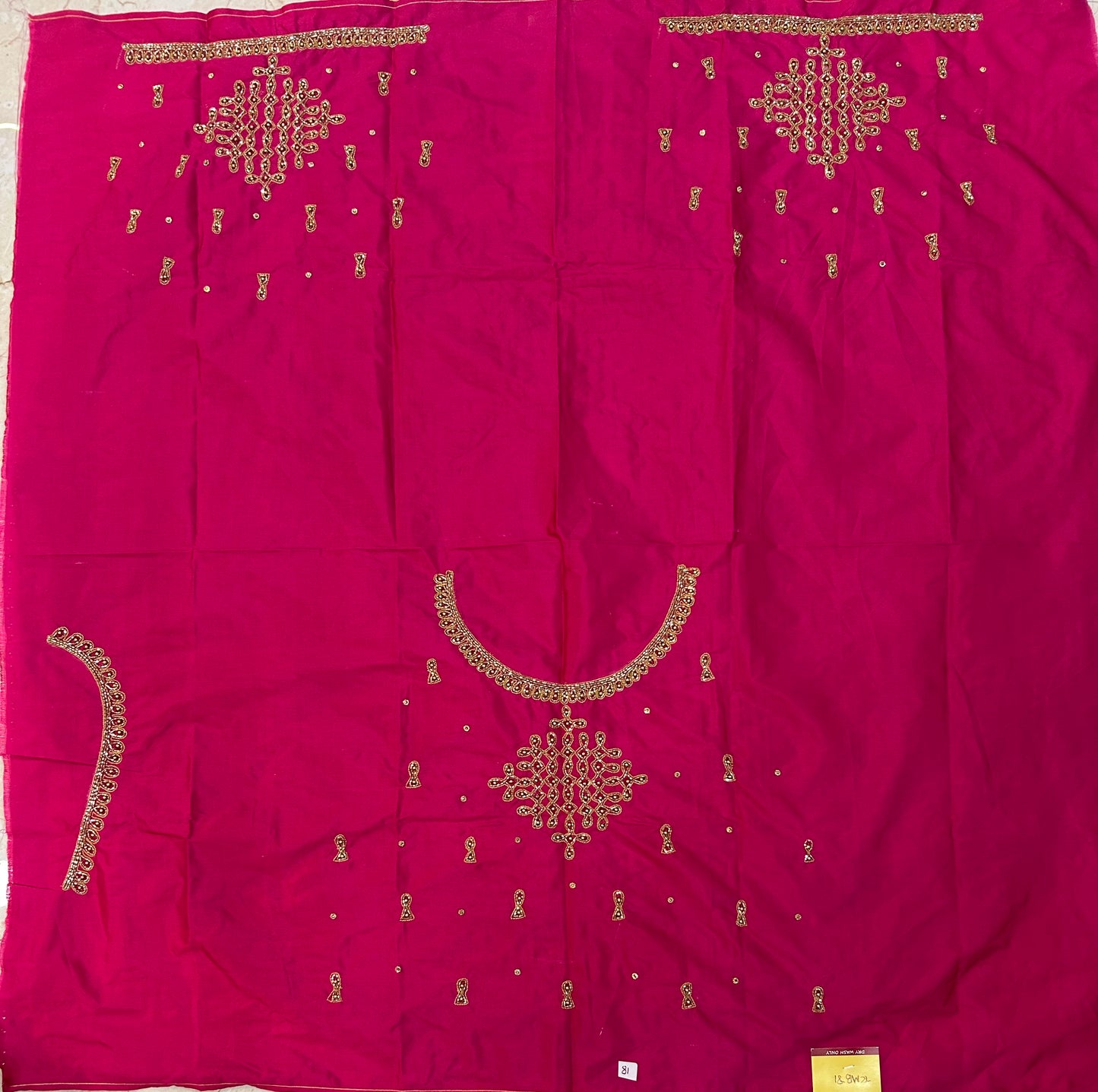 Bridal Kolam Design Maggam work Blouse