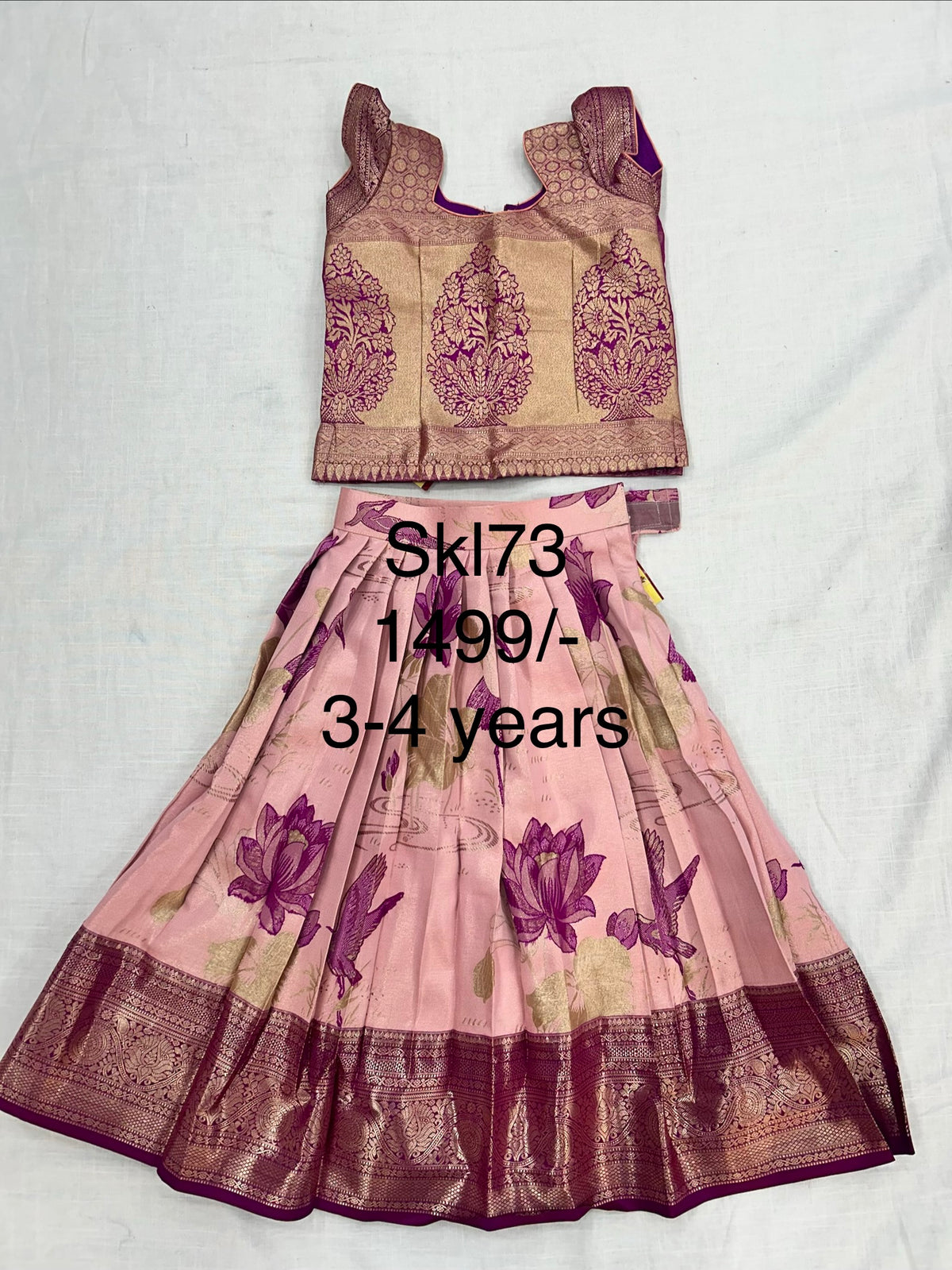 Kids Lehanga Blouse