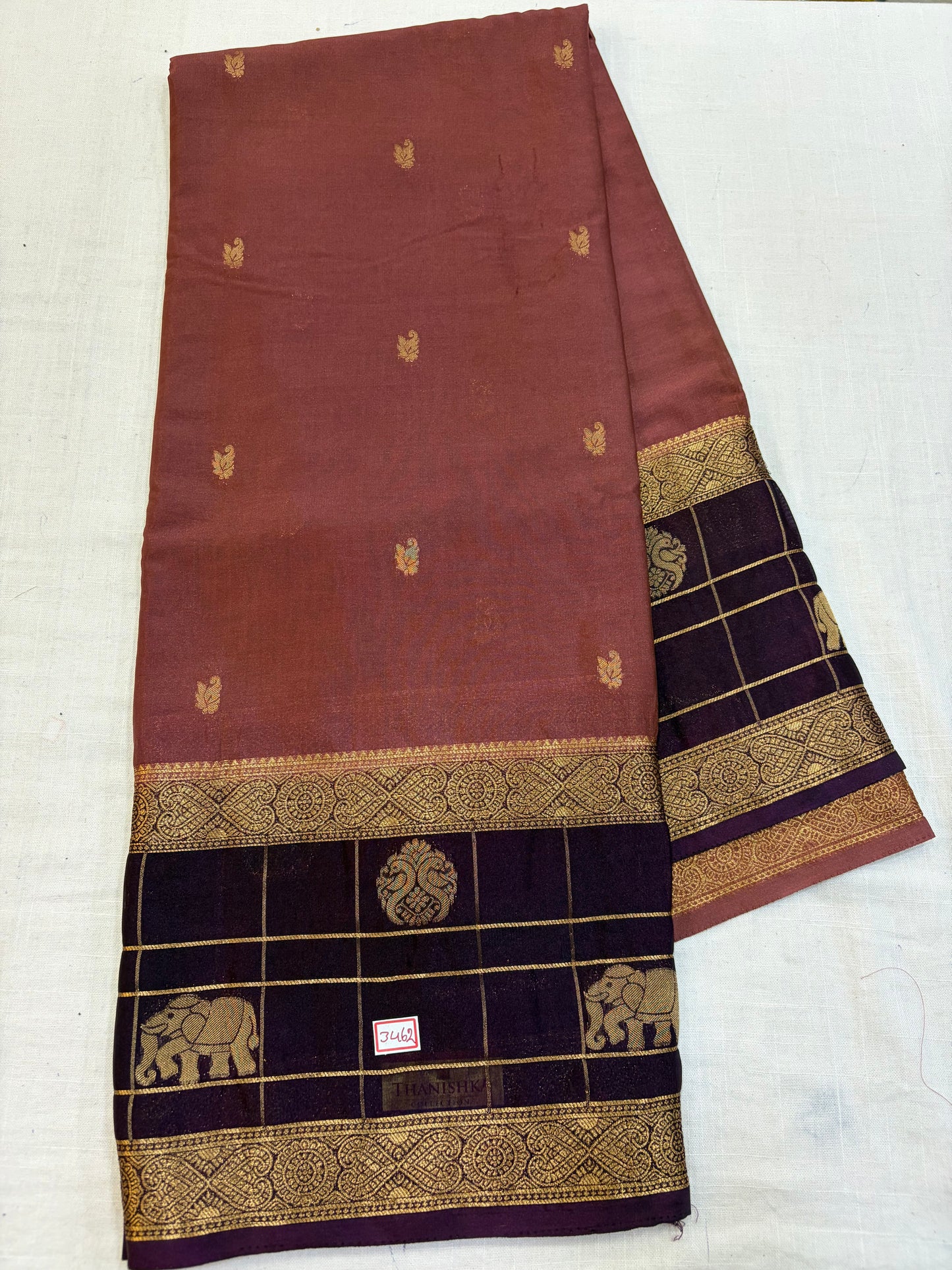 Mysore Crepe Gap borders Rich Pallu