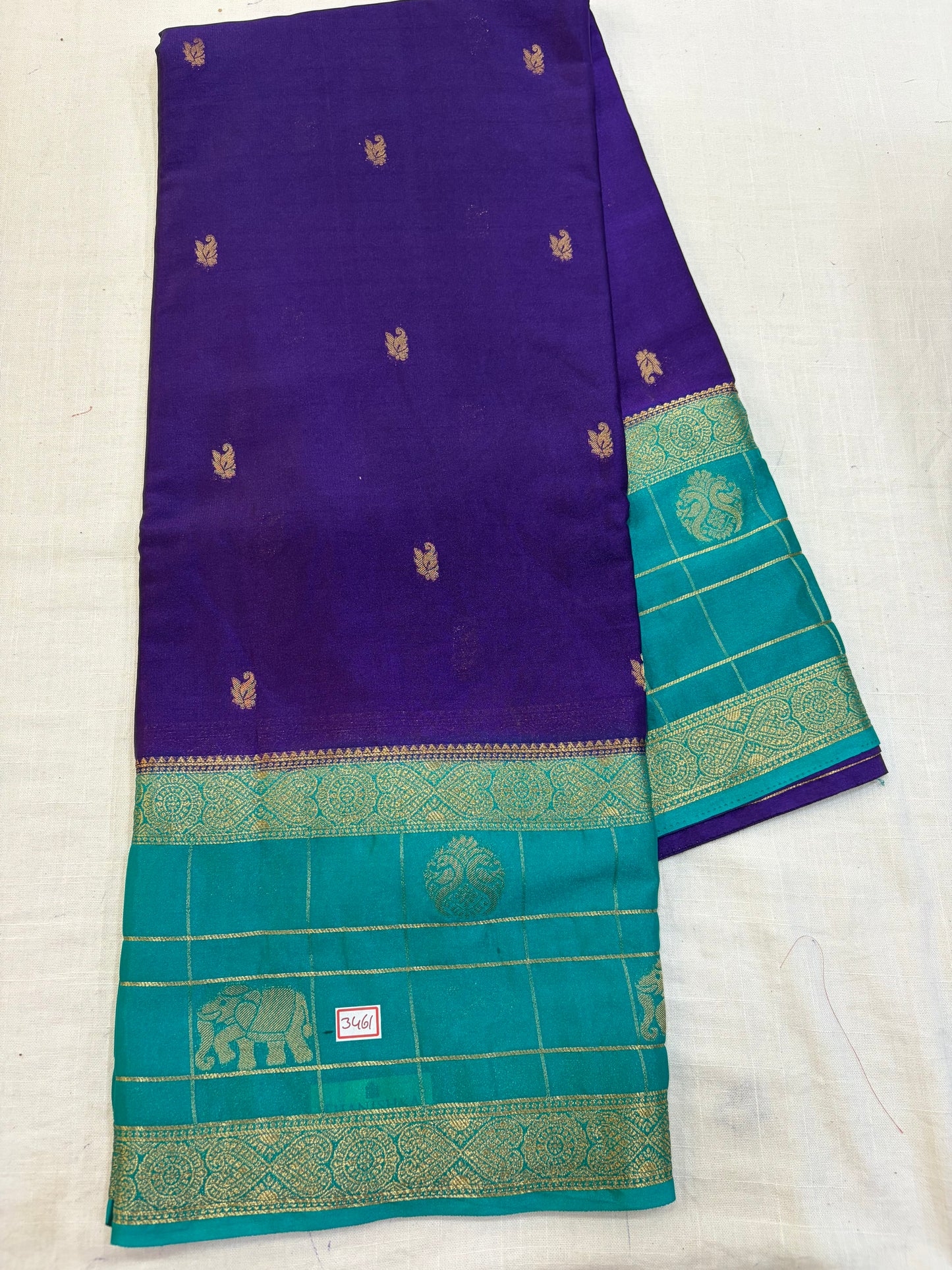 Mysore Crepe Gap borders Rich Pallu