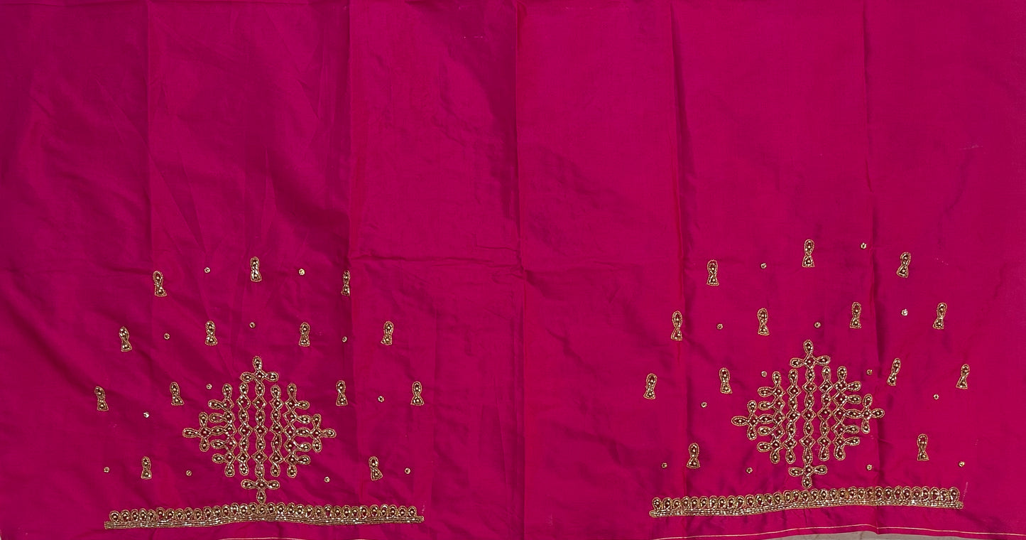 Bridal Kolam Design Maggam work Blouse