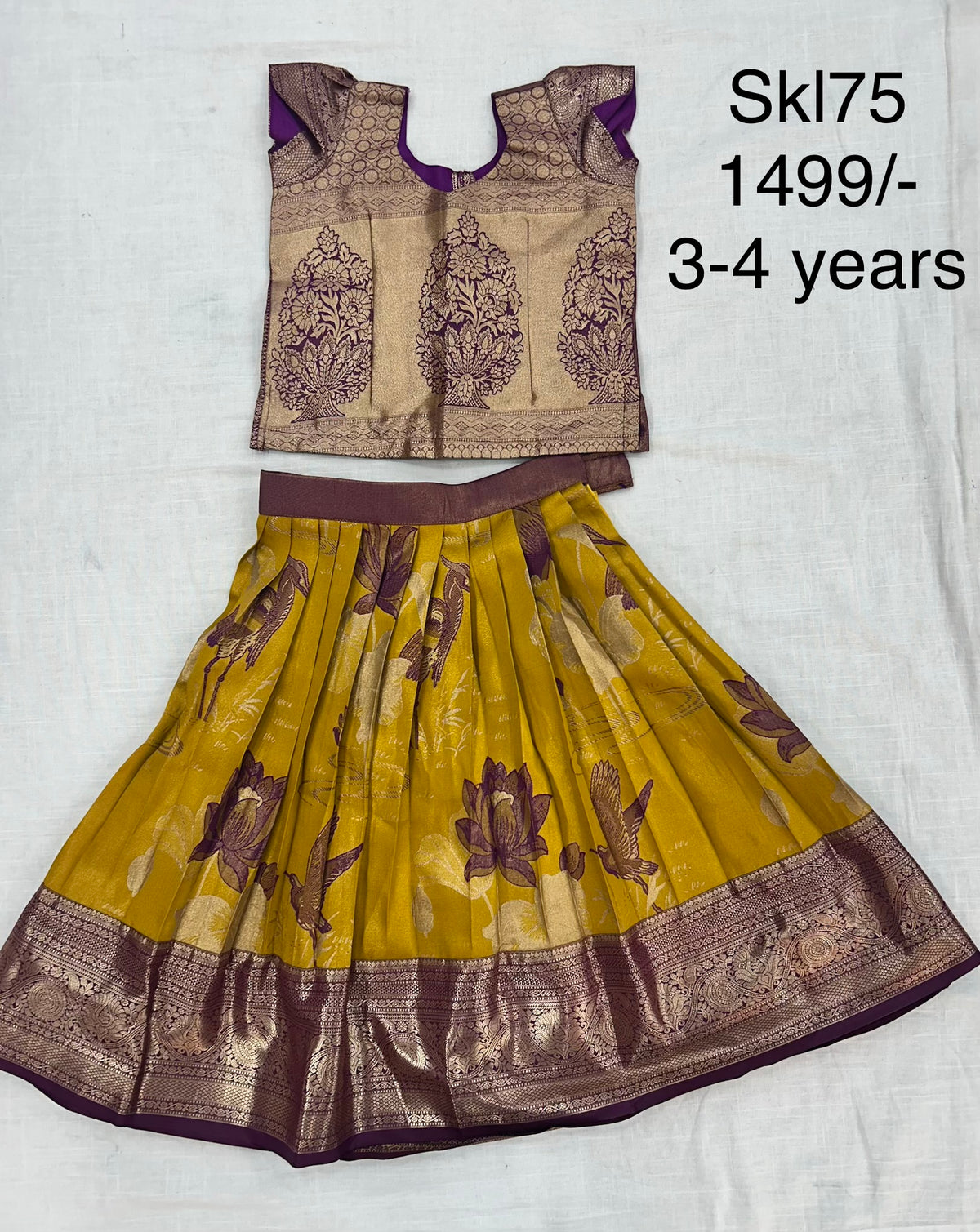 Kids Lehanga Blouse