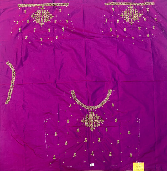 Bridal Kolam Design Maggam work Blouse
