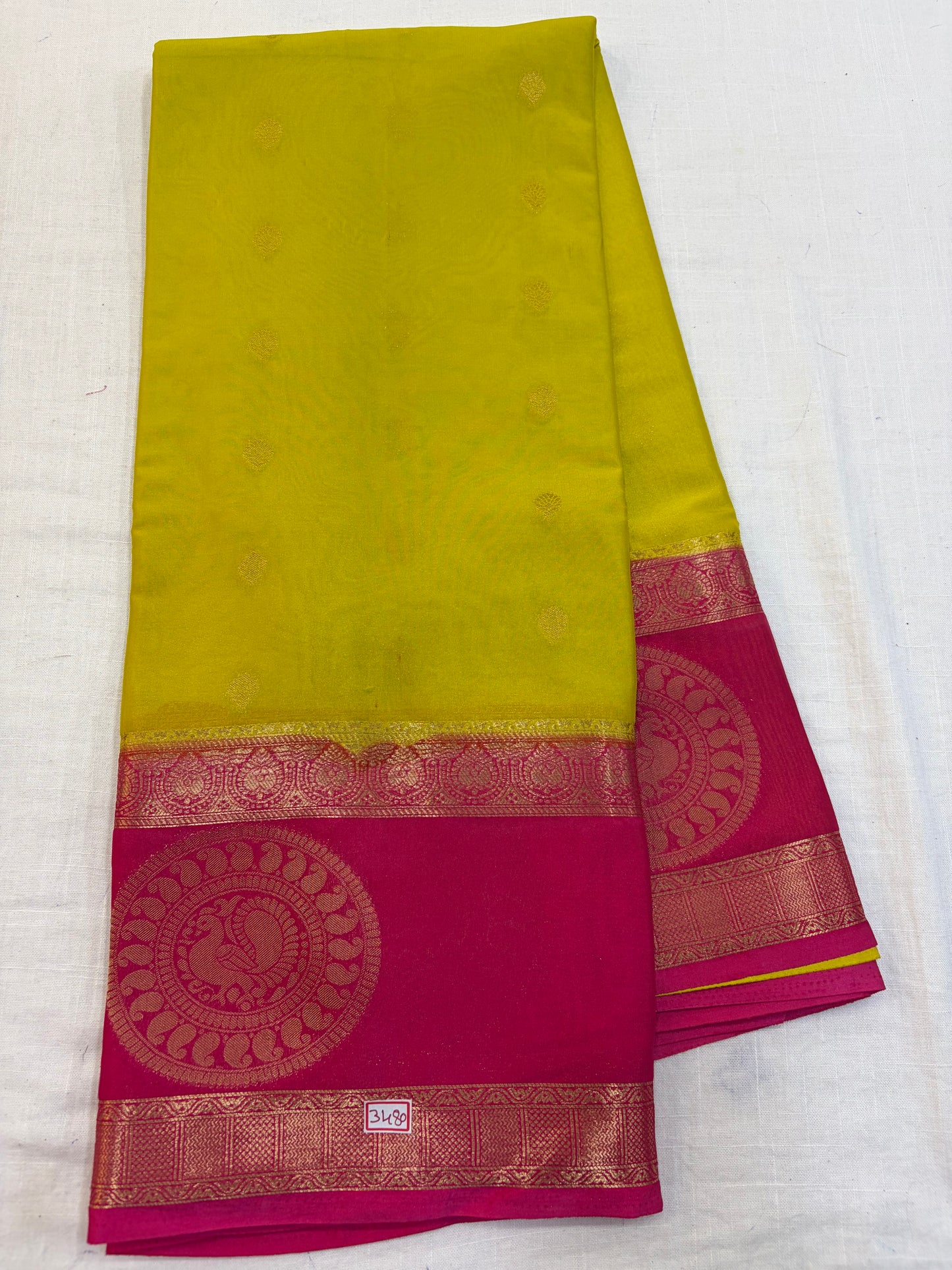 Mysore Crepe Gap borders Rich Pallu