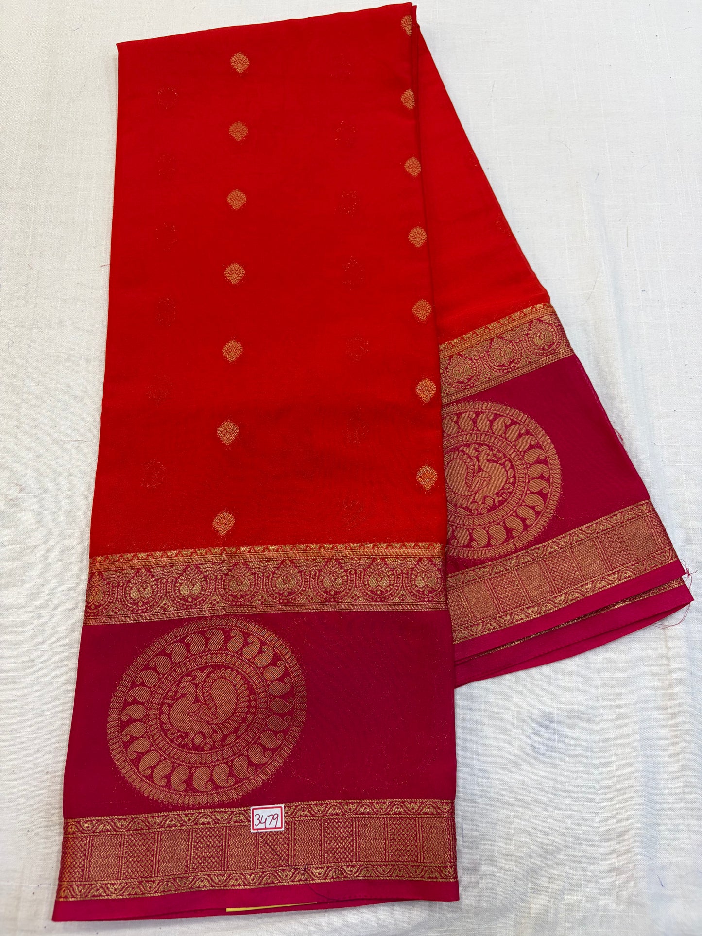 Mysore Crepe Gap borders Rich Pallu