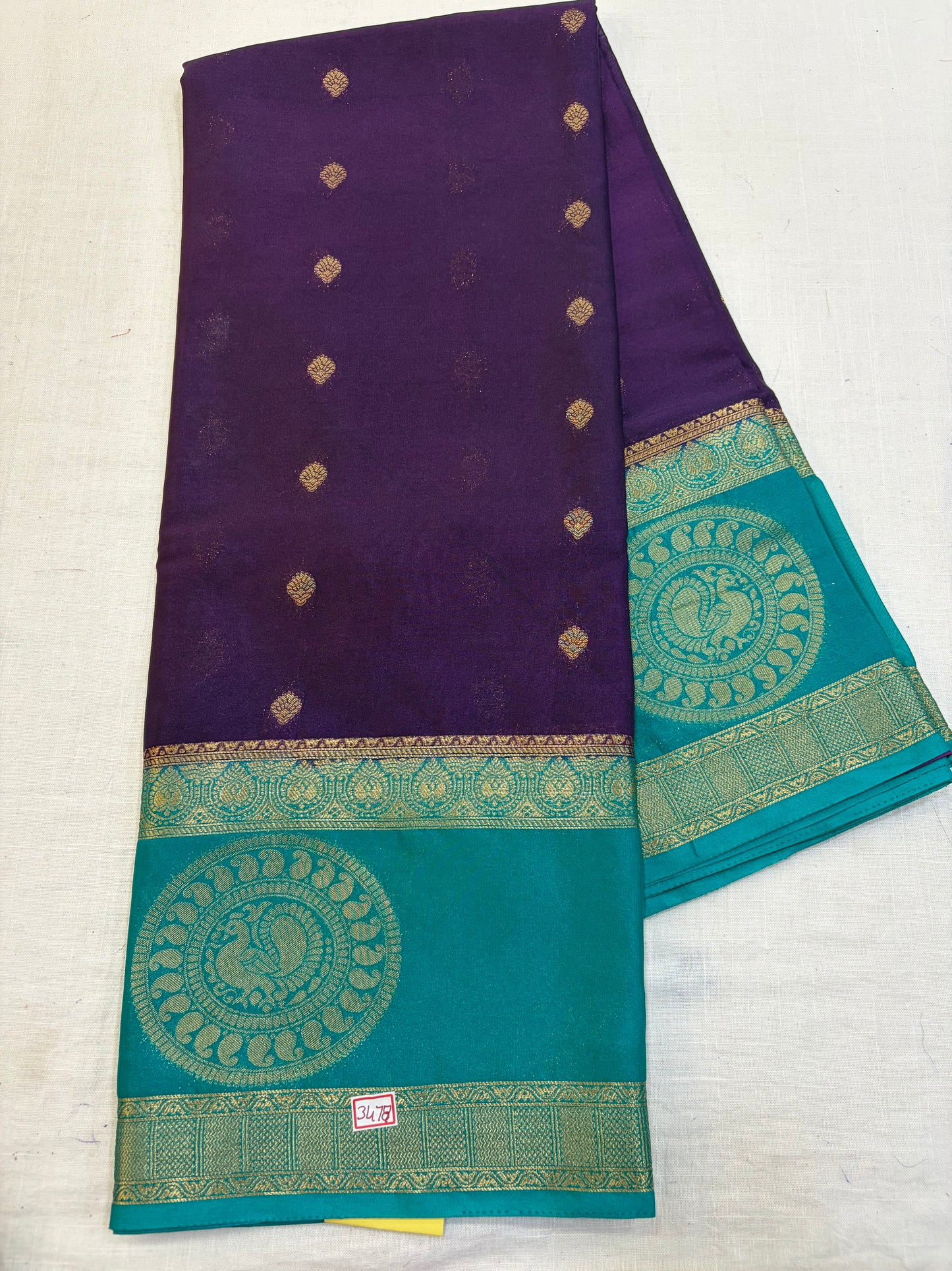 Mysore Crepe Gap borders Rich Pallu