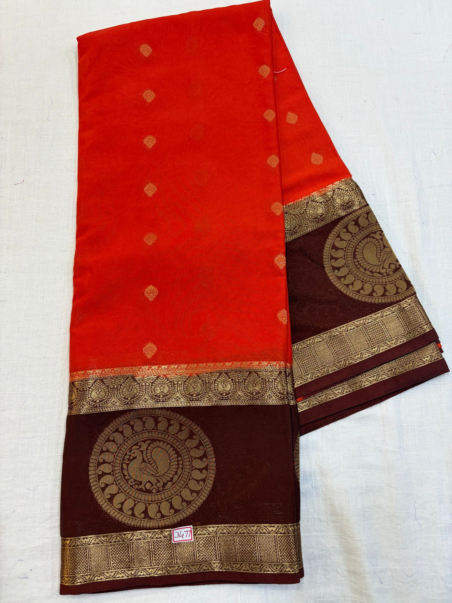 Mysore Crepe Gap borders Rich Pallu