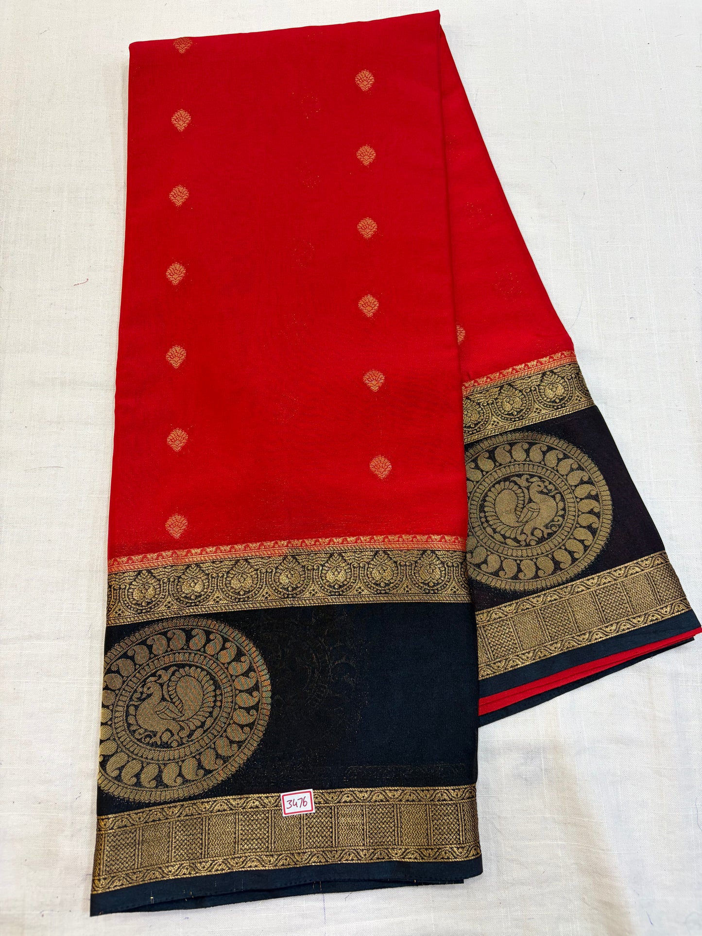 Mysore Crepe Gap borders Rich Pallu