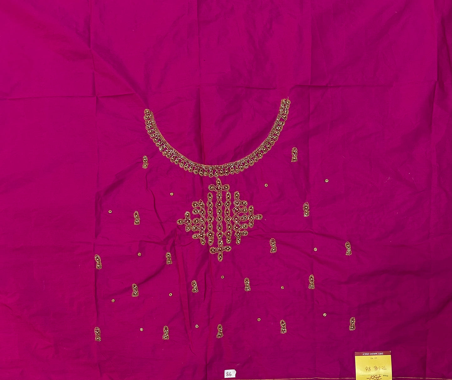 Bridal Kolam Design Maggam work Blouse