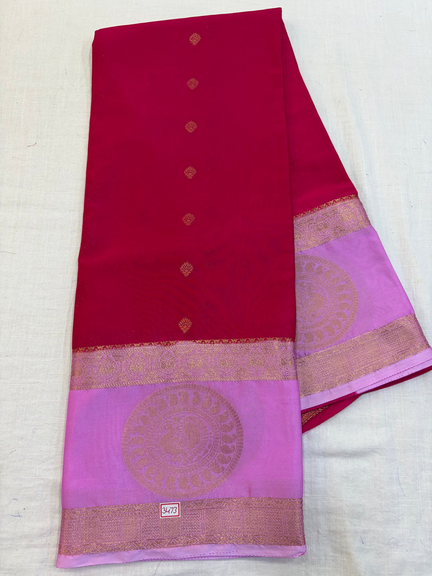 Mysore Crepe Gap borders Rich Pallu