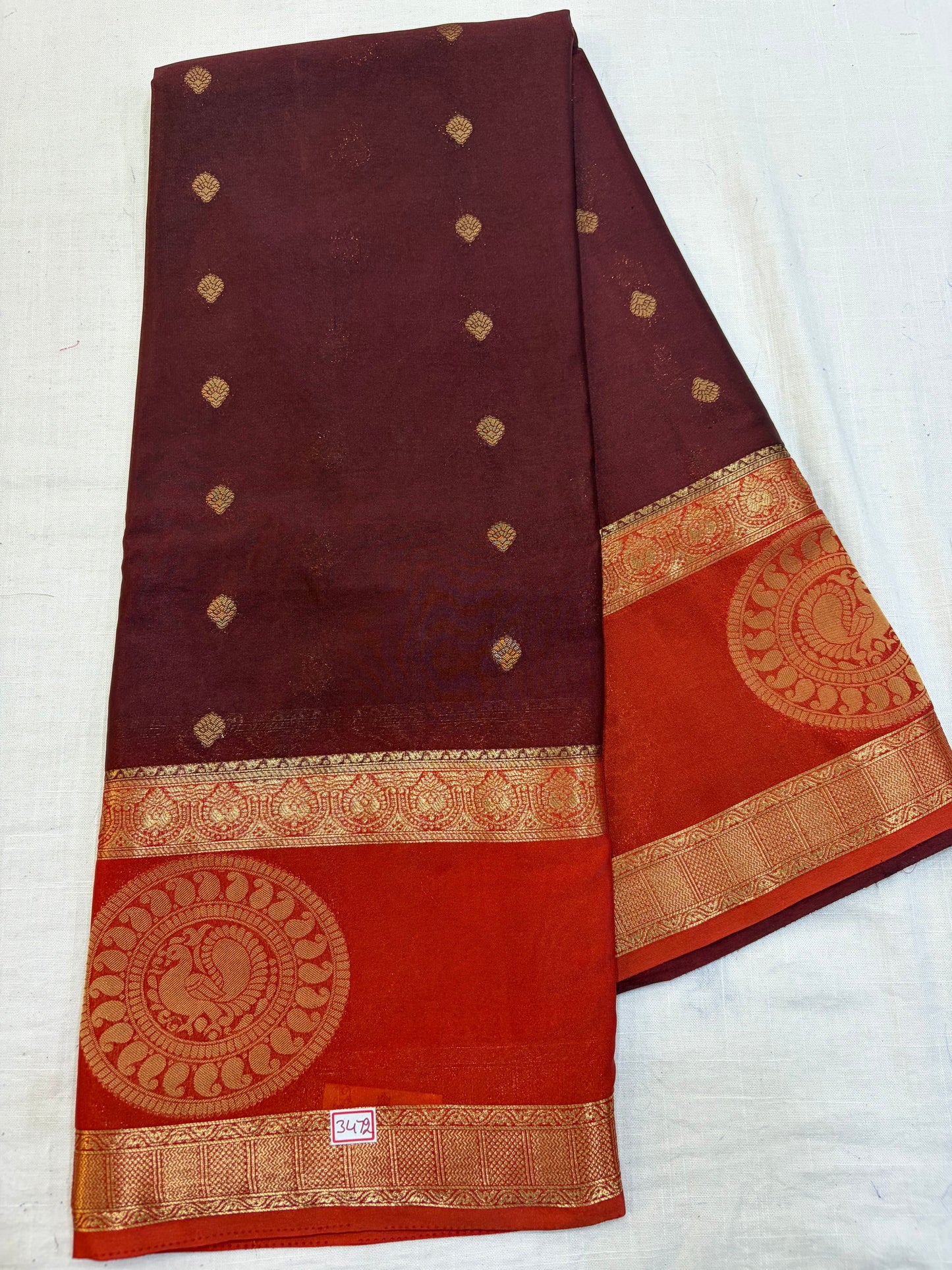 Mysore Crepe Gap borders Rich Pallu